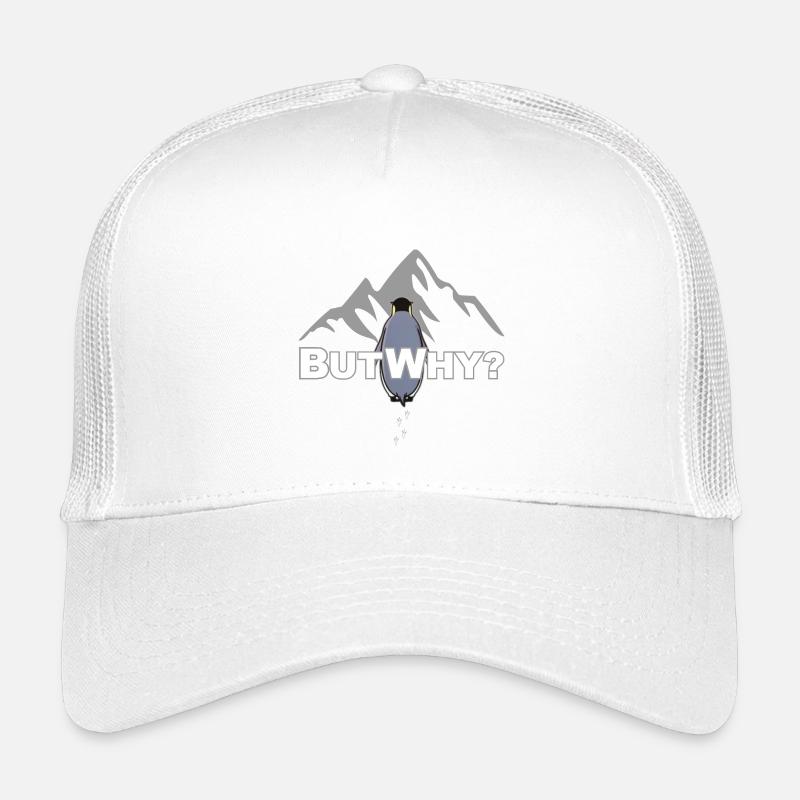 Mais pourquoi? Motivation du mème du pingouin Casquette trucker enfant