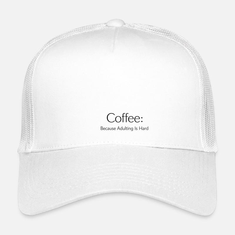 Café parce que le meurtre est mal Casquette trucker enfant