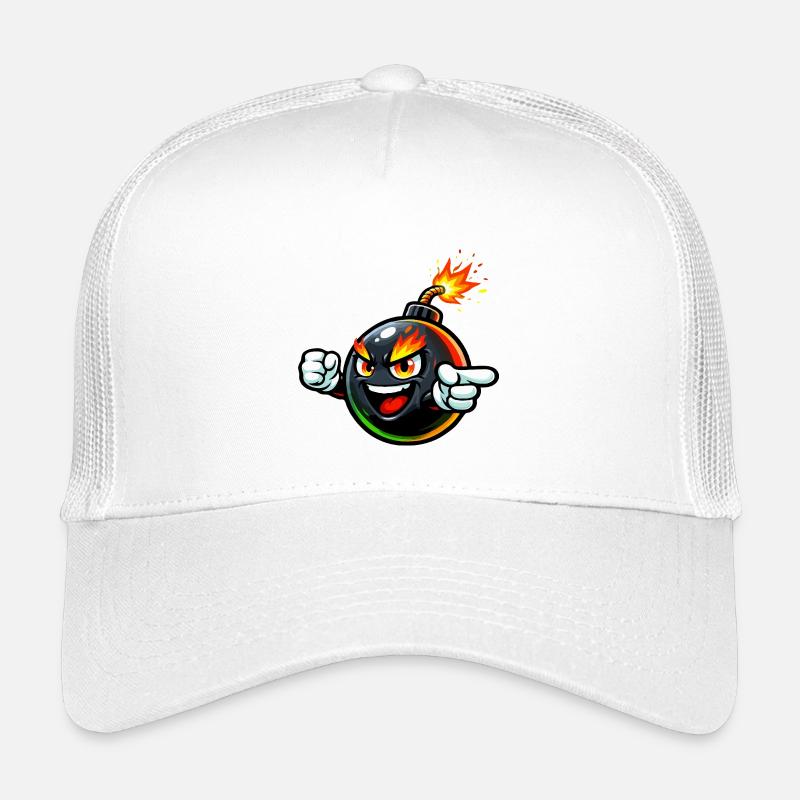 Explosive, wütende Bombenshow Kinder Trucker-Cap