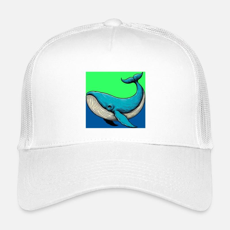 whale Kids’ Trucker Cap