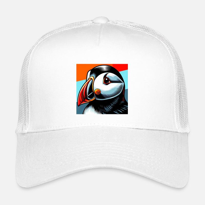 Papageitaucher Kinder Trucker-Cap