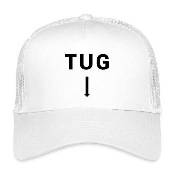 TUG Schlepper - Seefahrt Segeln Schiff Kapitän - Kinder Trucker-Cap - Weiß - Vorne