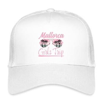 Mallorca, Girls Trip - Kids’ Trucker Cap - white - Front