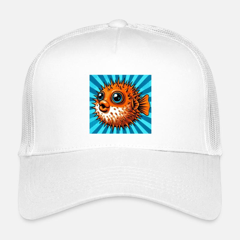 Kugelfisch Kinder Trucker-Cap