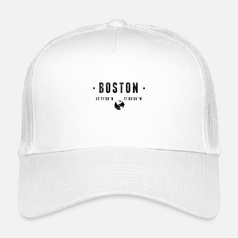 Boston - Kinder Trucker-Cap - Weiß