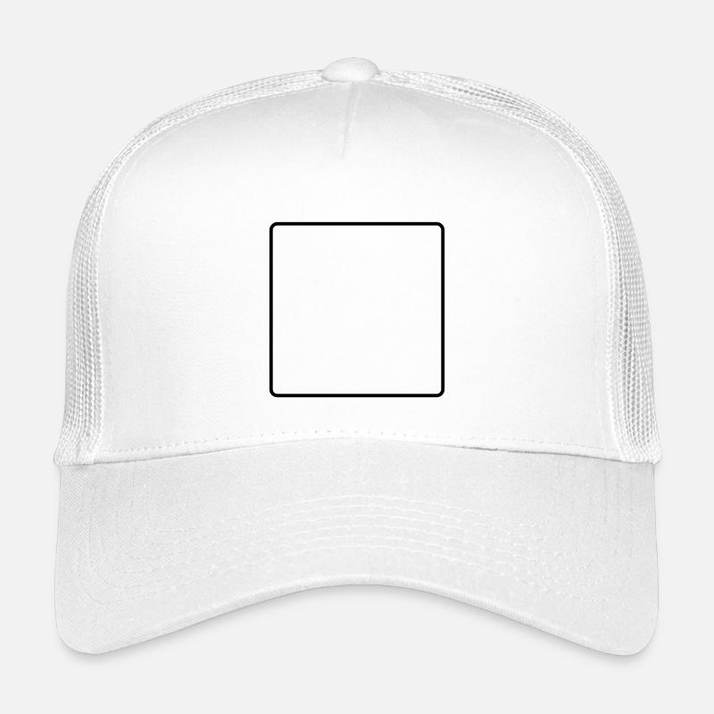abgerundetes Rechteck Kinder Trucker-Cap