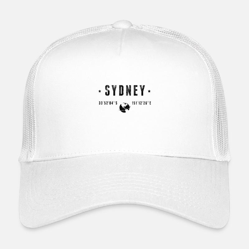 Sydney - Kinder Trucker-Cap - Weiß