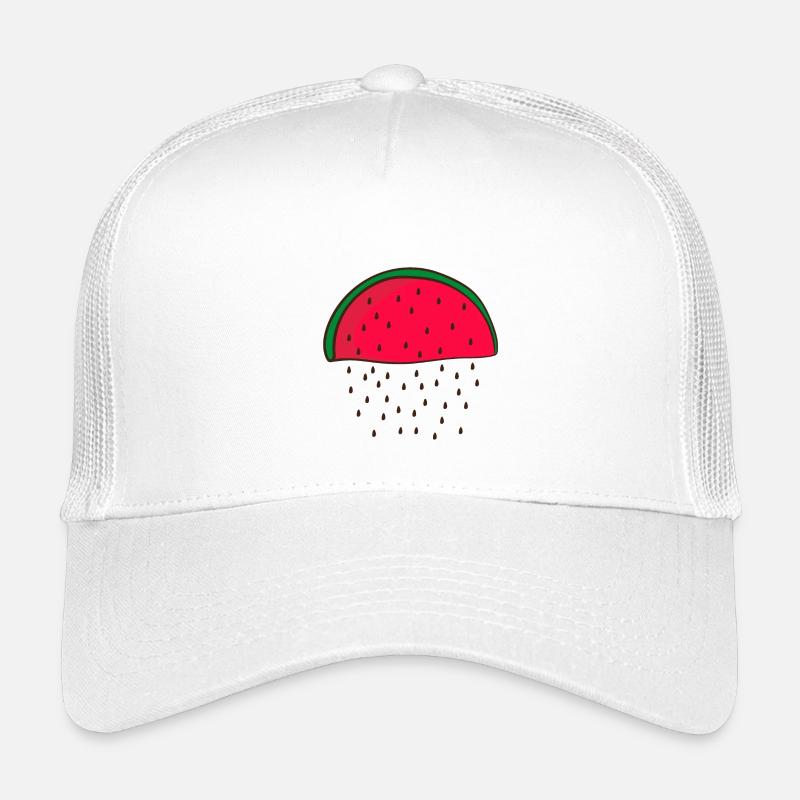 watermelon - Kids’ Trucker Cap - white