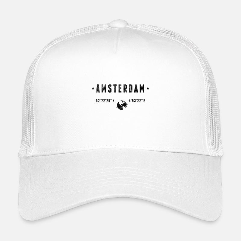 Amsterdam Kinder Trucker-Cap