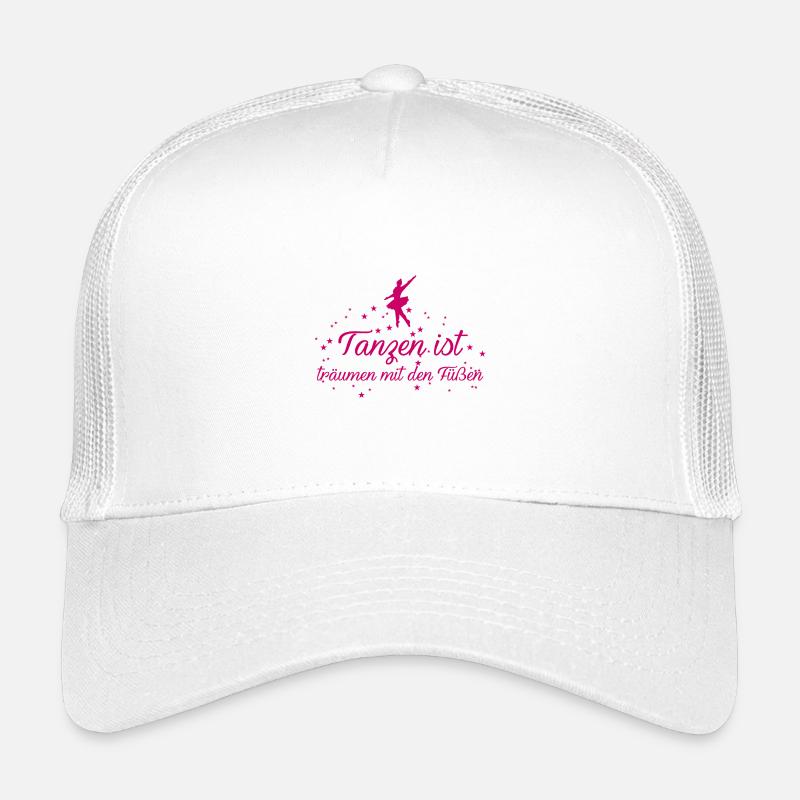 Tanzen ist träumen mit den Füßen Kinder Trucker-Cap