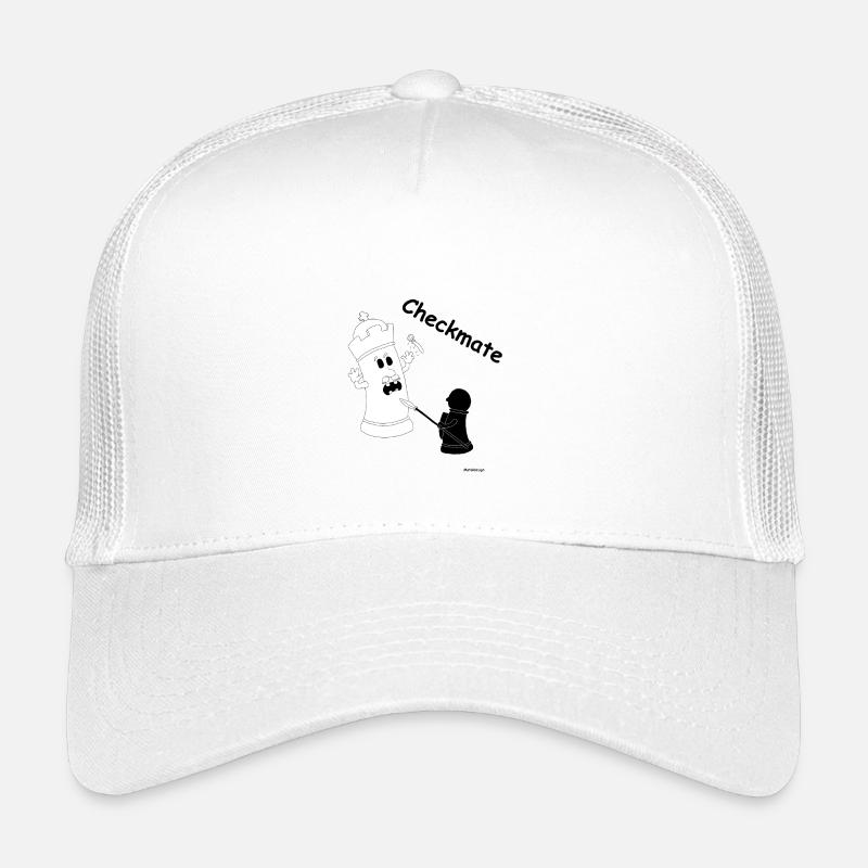 Checkmate / checkmate - Kids’ Trucker Cap - white