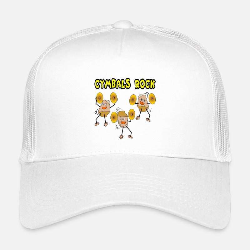 Cymbales Rock Casquette trucker enfant