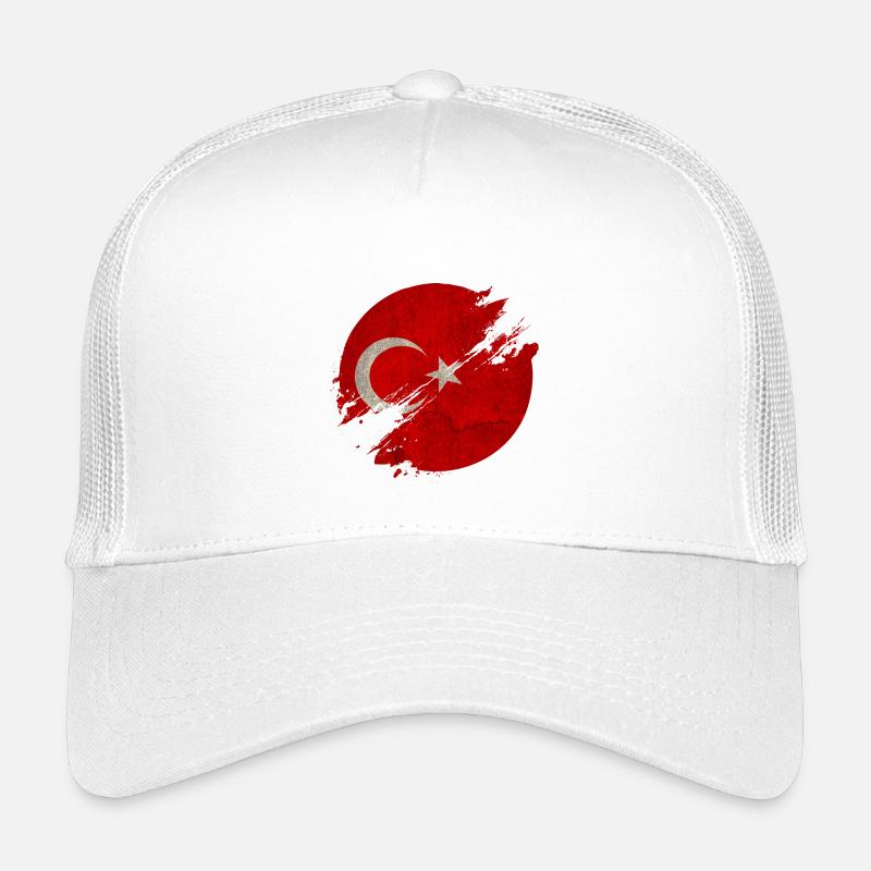 Cercle de Turquie / Drapeau Cadeau Drapeau National Casquette trucker enfant