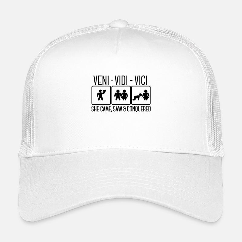 Hochzeit Heirat Ehe Beziehung Klischee Lustig Fun Kinder Trucker-Cap