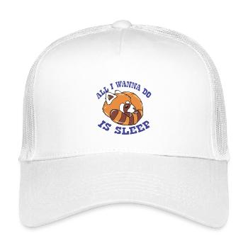 Red panda - Kids’ Trucker Cap - white - Front