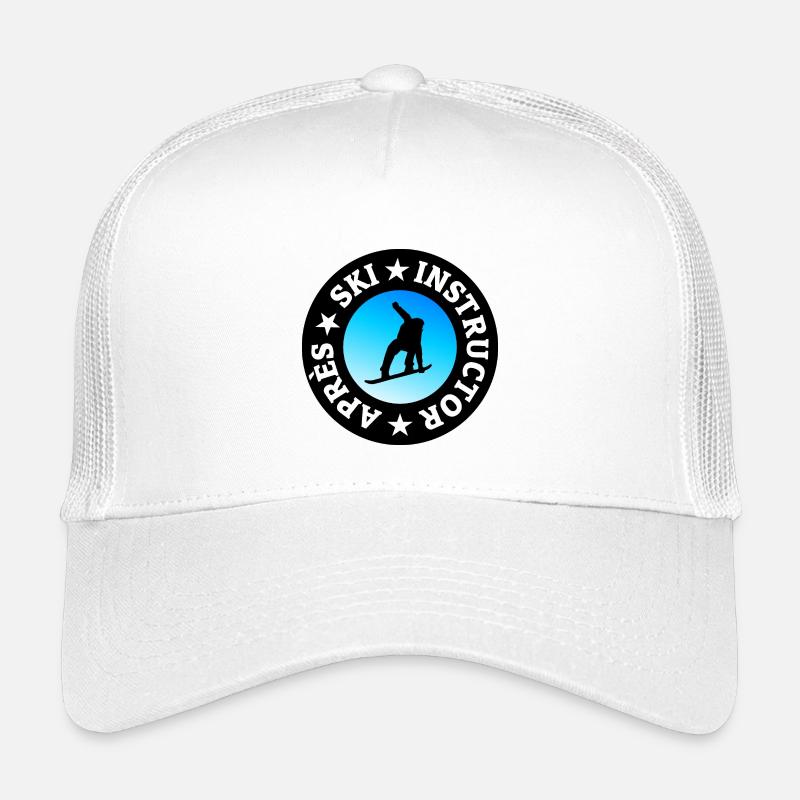 Après-Ski Instructor Snowboarding Snowboard Kinder Trucker-Cap