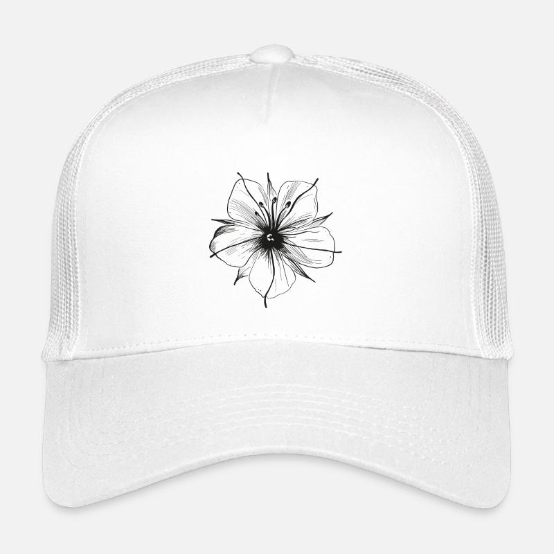 Filigrane Blume. Blüte im Sommer. Kids’ Trucker Cap