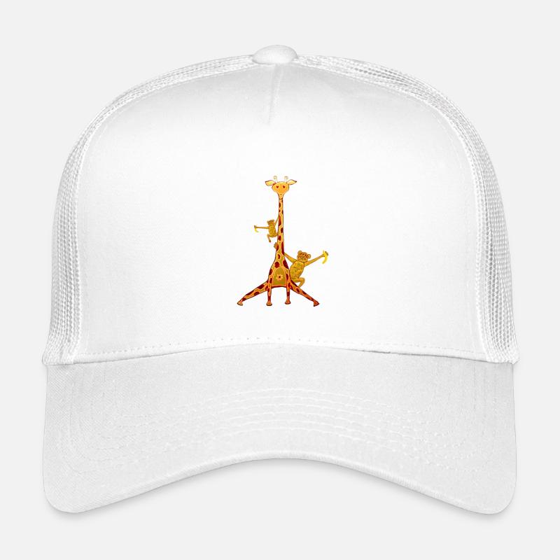 Spaß Zoo - Kinder Trucker-Cap - Weiß