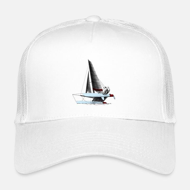 katamaran - Kinder Trucker-Cap - Weiß