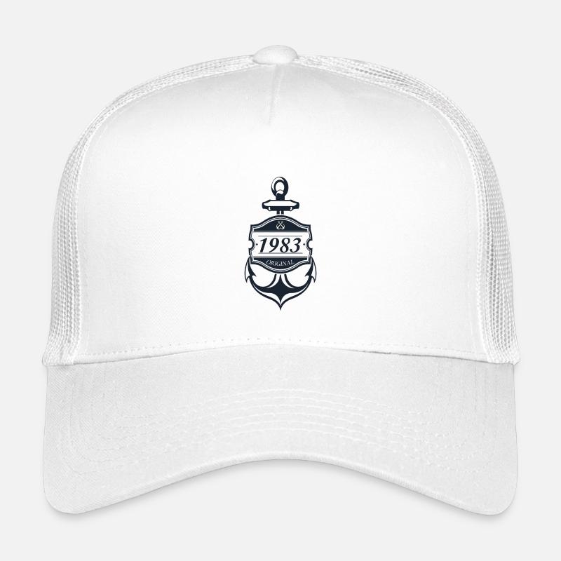 Anker 1983 - Kinder Trucker-Cap - Weiß