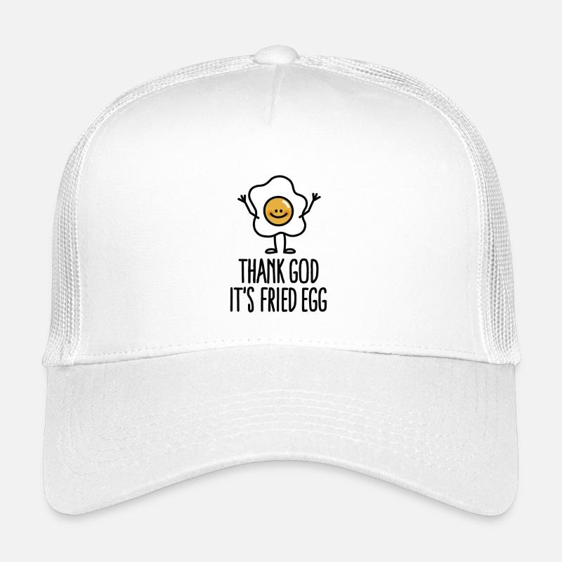 Thank god it's fried egg Kinder Trucker-Cap