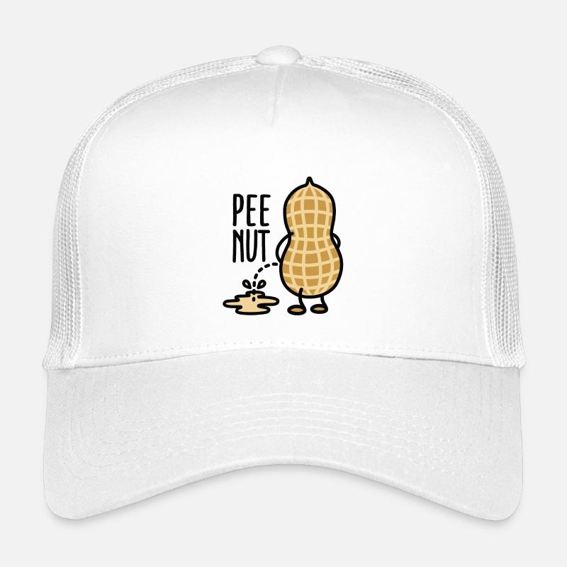 Pee-nut - Kinder Trucker-Cap - Weiß