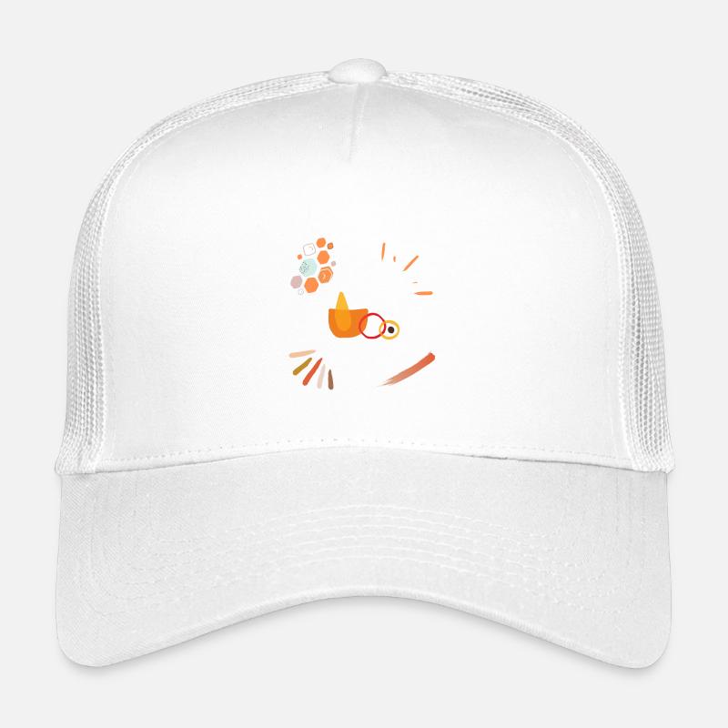 Ocher paint Kids’ Trucker Cap