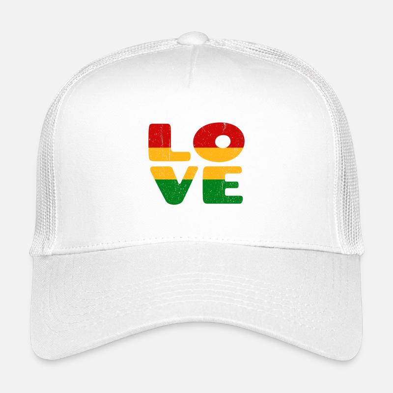 J’aime la Jamaïque Reggae Reggae Musique Rasta Casquette trucker enfant