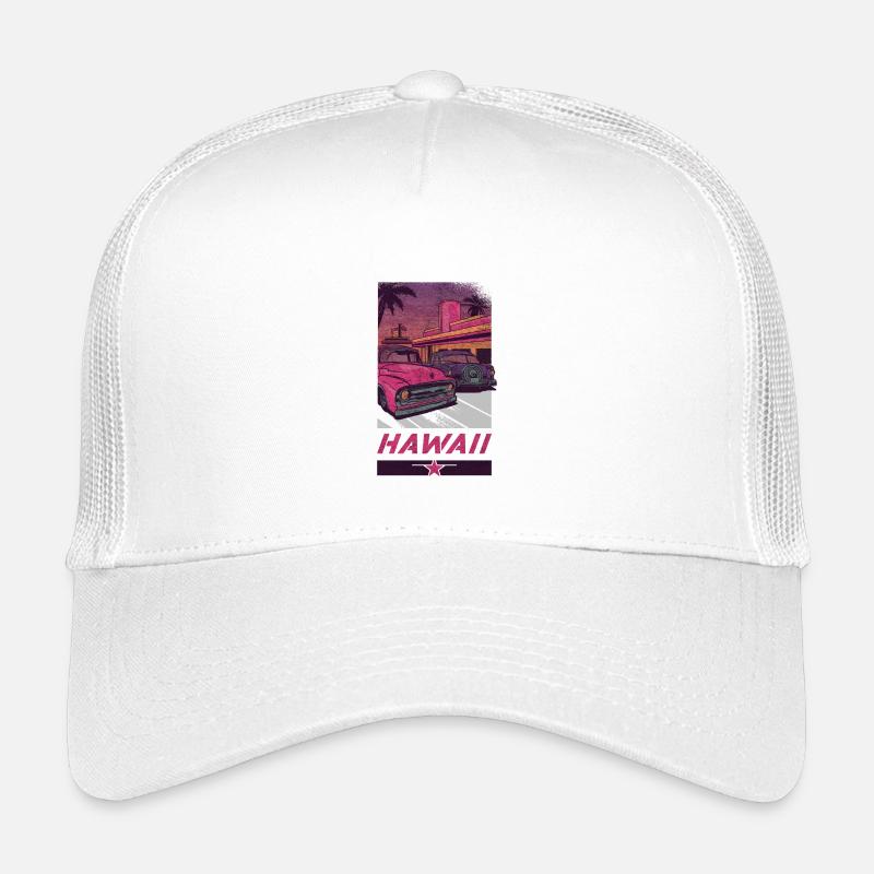 Hawaii vintage car vintage design / gift idea Kids’ Trucker Cap