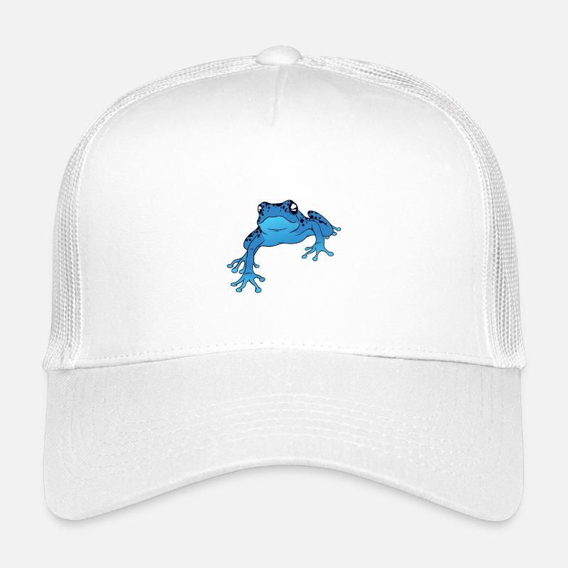 Pfeilgiftfrosch Design / Geschenk - Kinder Trucker-Cap - Weiß
