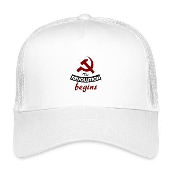 socialiste - Casquette trucker enfant - blanc - Devant