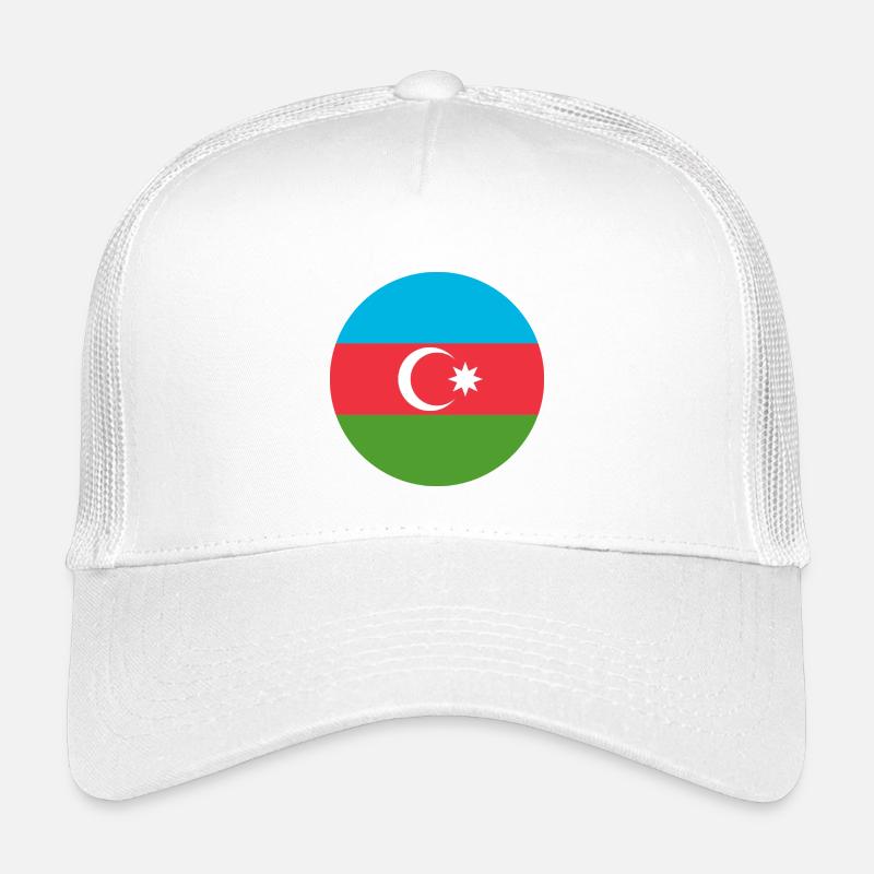 Aufkleber Luftwaffe Roundel Aserbaidschan Luftwaffe - Kinder Trucker-Cap - Weiß