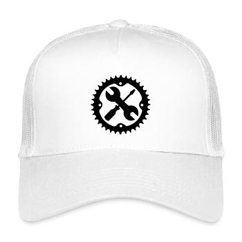 Bike readyshap set logo - Kids’ Trucker Cap - white - Front