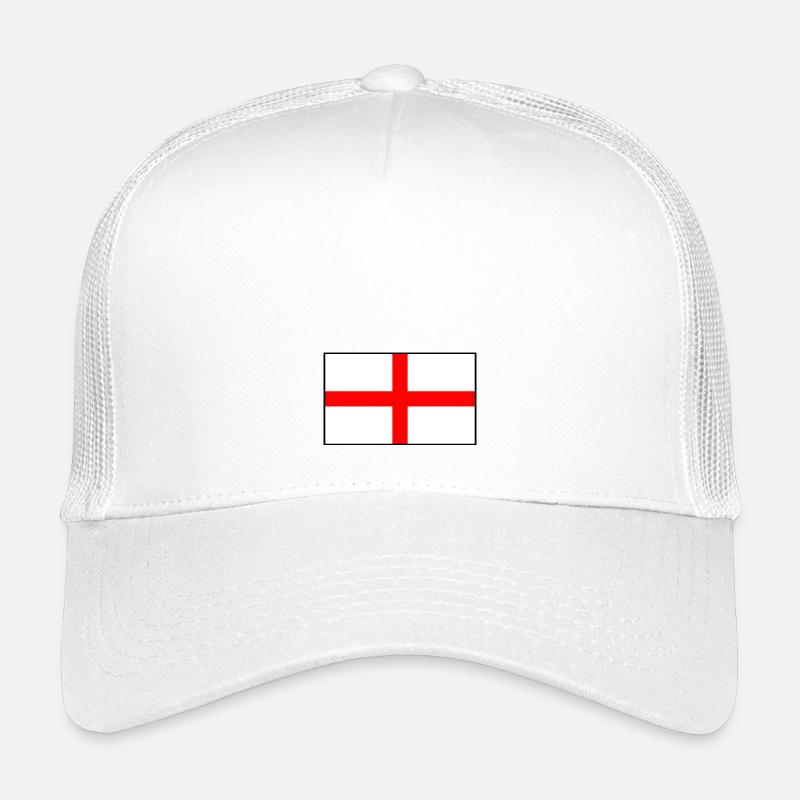 England flag - Kids’ Trucker Cap - white