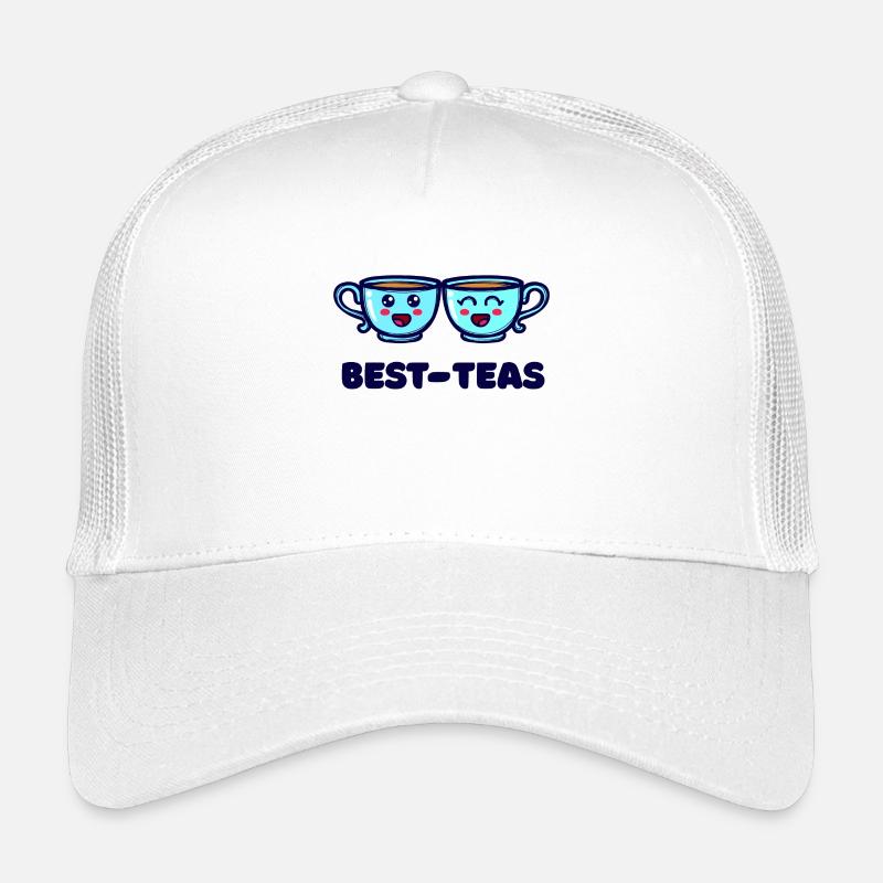 Beste Freunde Tee Tasse Saying Kinder Trucker-Cap
