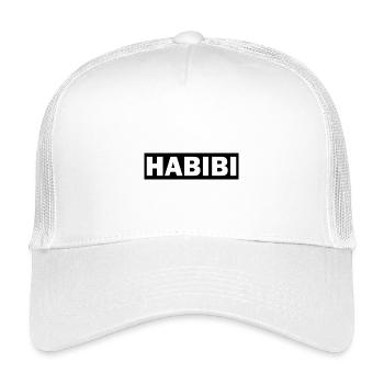 Habibi Arabisch Liebste Arab Islam Muslim Geschenk - Kinder Trucker-Cap - Weiß - Vorne