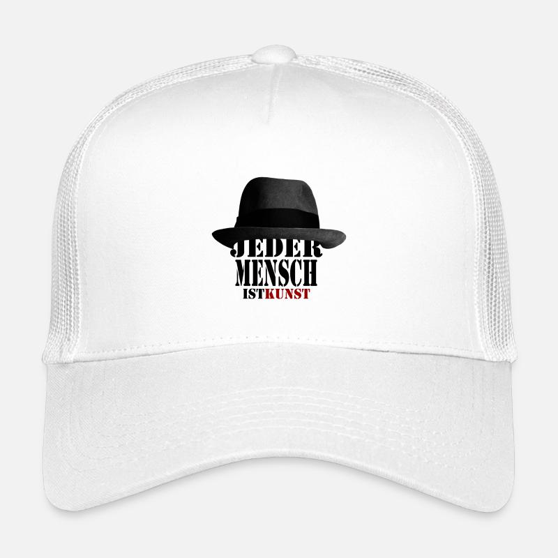 Jeder Mensch ist Kunst | Beuys Hut Kinder Trucker-Cap