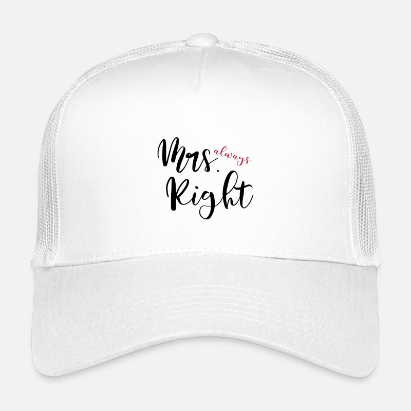 Mrs. always Right Kids’ Trucker Cap