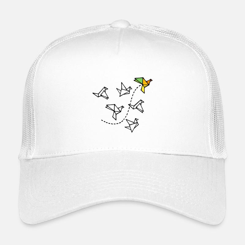 Polygone Creative Abstract Art Géométrie Casquette trucker enfant
