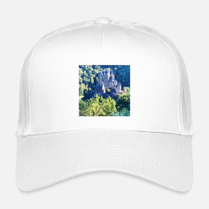 Château forestier à la campagne Casquette trucker enfant