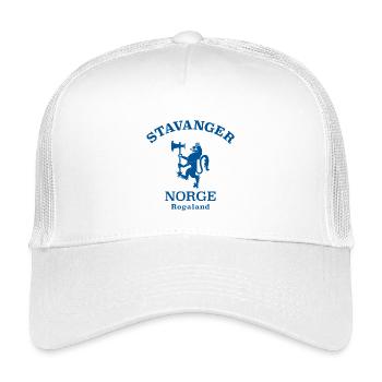 STAVANGER Norwegen Norvège Norge - Casquette trucker enfant - blanc - Devant