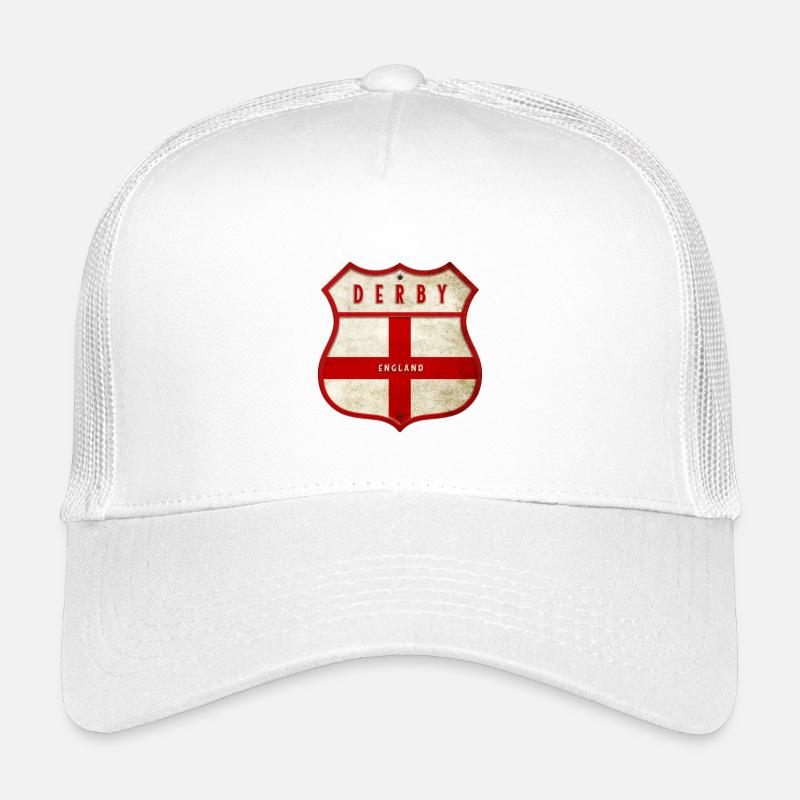 Derby England Wappen Kinder Trucker-Cap