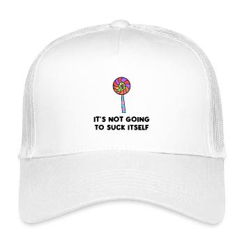 Sweets Statement Delicious Dessert Snacking - Kids’ Trucker Cap - white - Front