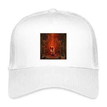 in the dark night - Kids’ Trucker Cap - white - Front