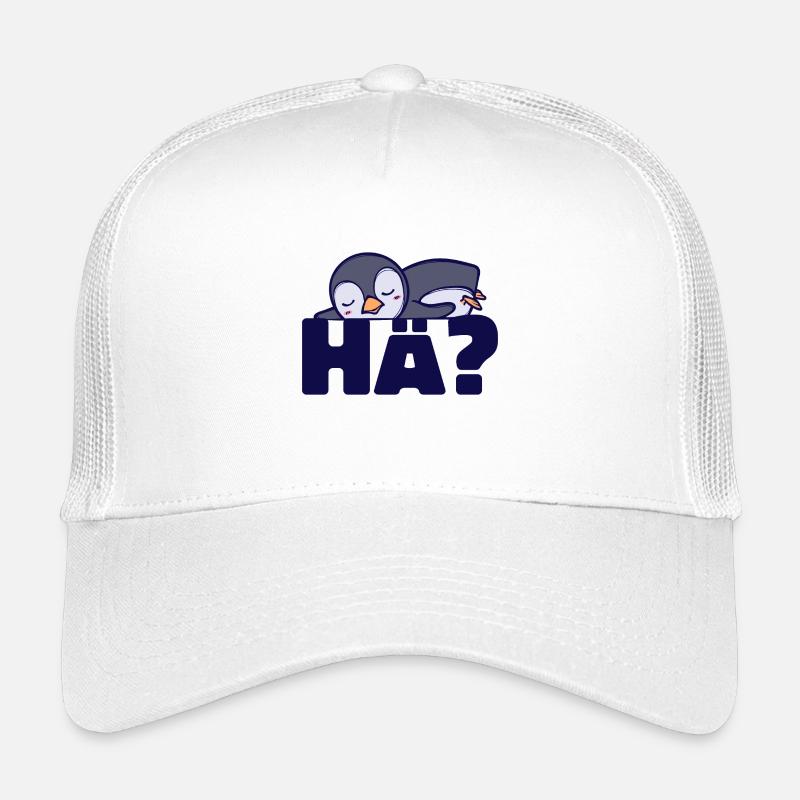 Süß Pinguin Spruch Vogel Tier Arktis Kalt Kinder Trucker-Cap