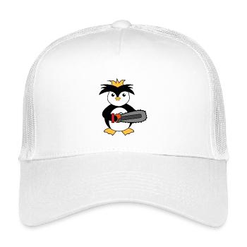 Zoo Penguin Seabird Animal Bird Arctic - Kids’ Trucker Cap - white - Front