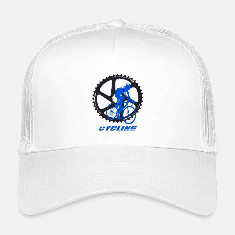 Radfahren - Kinder Trucker-Cap - Weiß