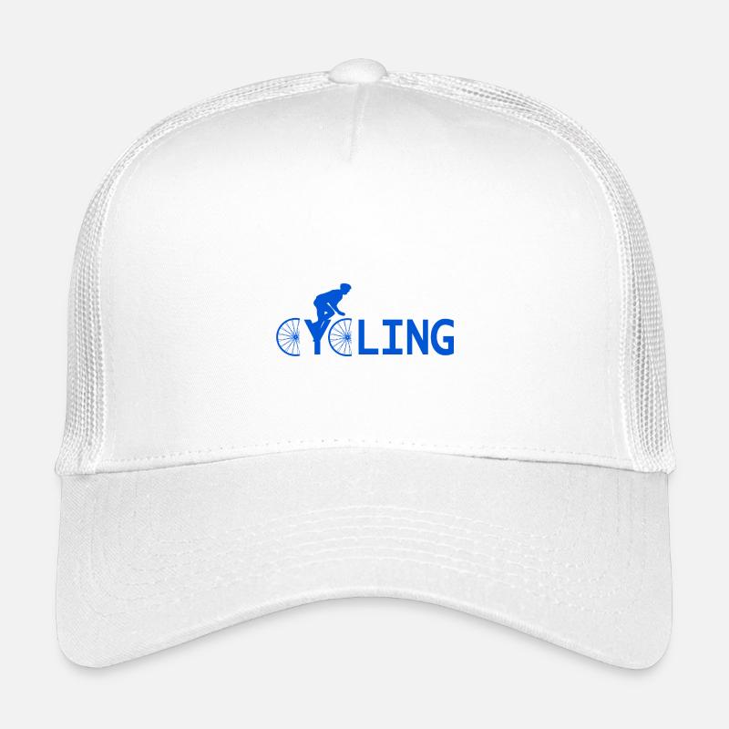 Radfahren - Kinder Trucker-Cap - Weiß
