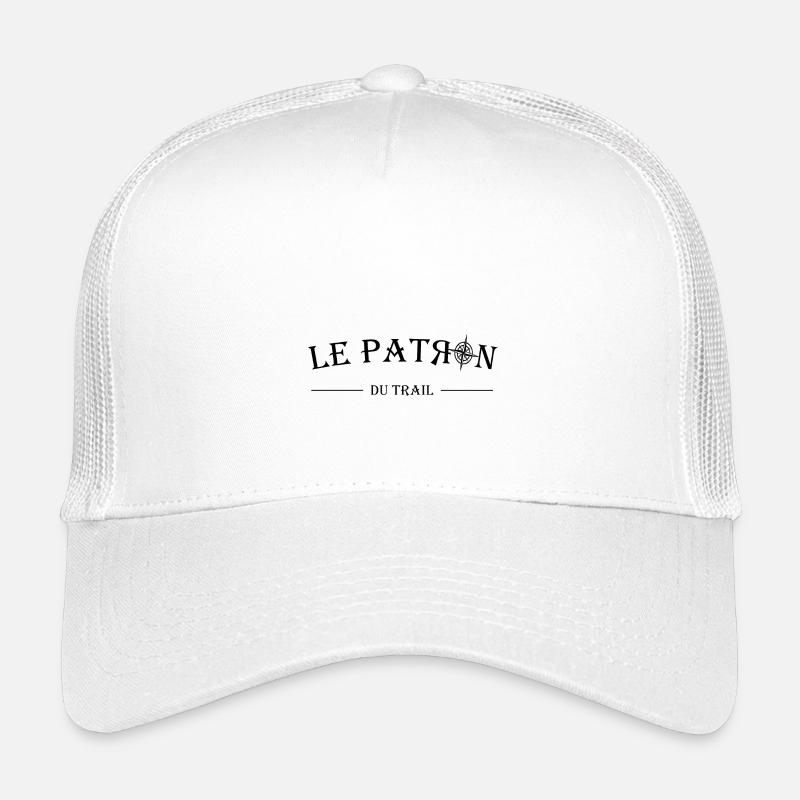 Le Patron - Kinder Trucker-Cap - Weiß