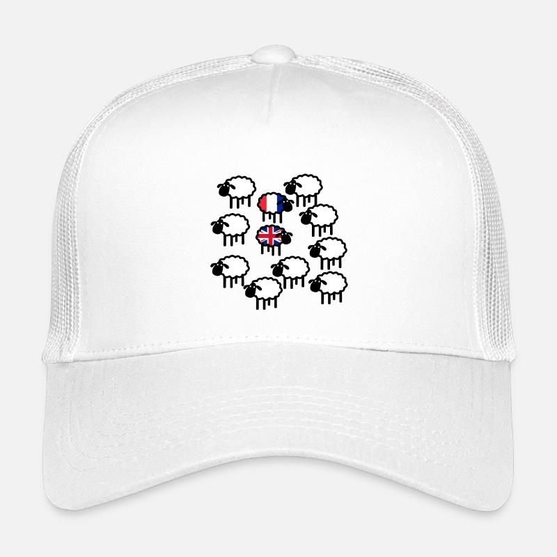 French and British sheep Kids’ Trucker Cap